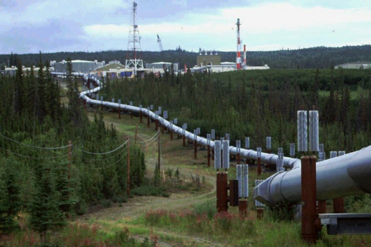 The Trans-Alaska pipeline and pump station north of Fairbanks, Alaska. Congressional Democrats are moving to reinstate regulations designed to limit potent greenhouse gas emissions from oil and gas fields. 
