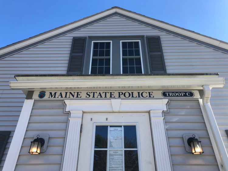 The Maine State Police Troop C barracks in Skowhegan. 
