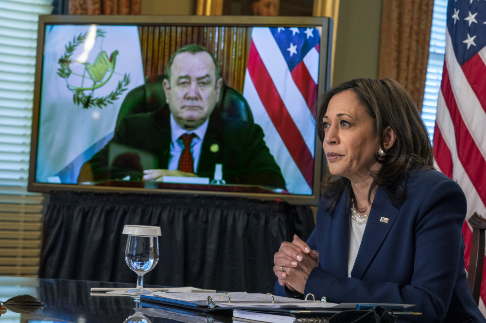 Kamala Harris, Alejandro Giammattei