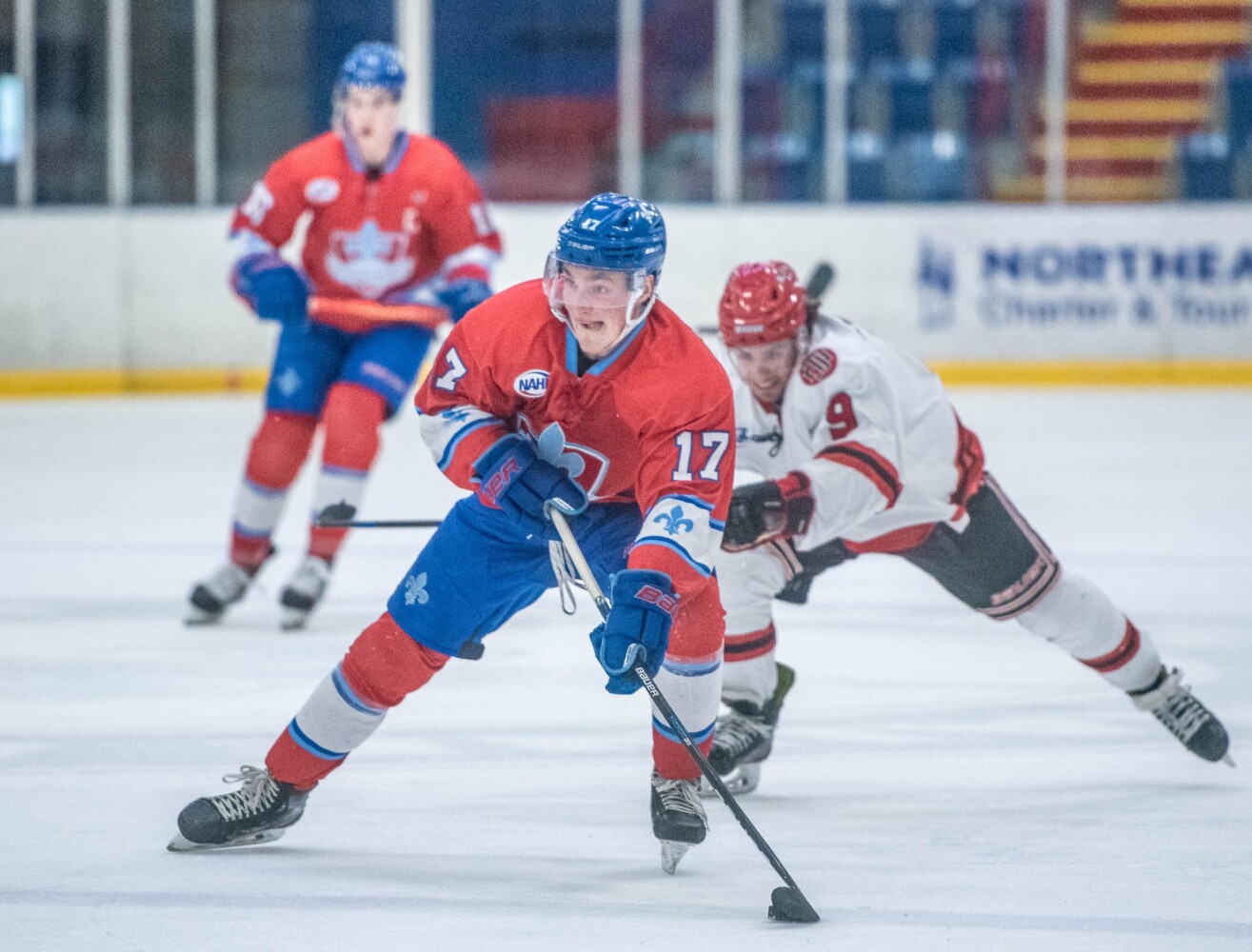 Hound-Doggs playing playoff hockey for Maine Nordiques