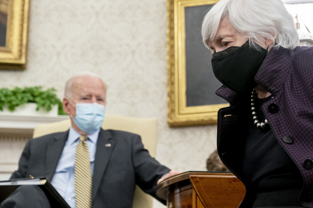Joe Biden, Janet Yellen