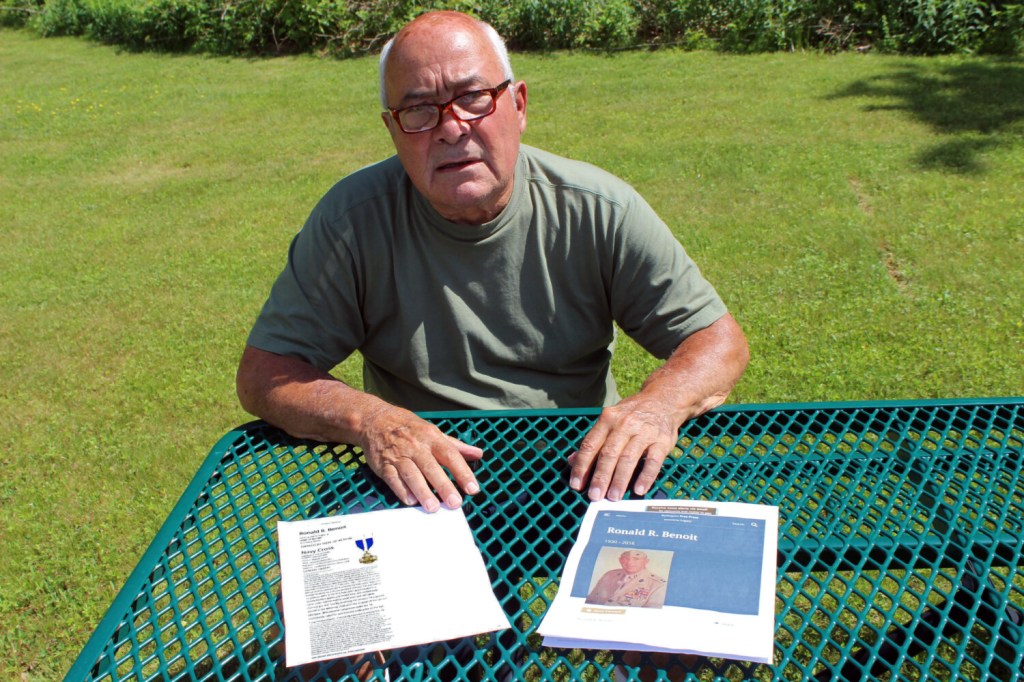 Bowdoinham man recounts heroism of late cousin who earned prestigious