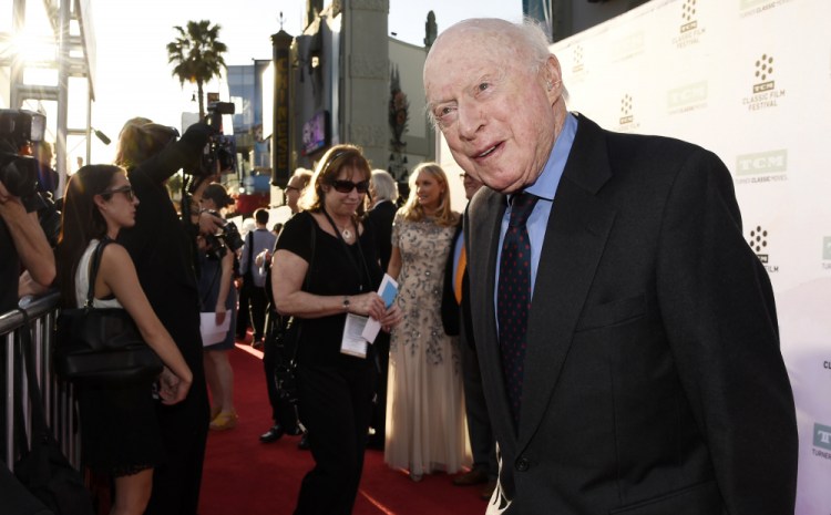 Norman Lloyd before a 50th anniversary screening of the film "The Sound of Music" at the TCM Classic Film Festival on March 26, 2015, in Los Angeles. Manager Marion Rosenberg said the actor died Tuesday at his home in L.A.  