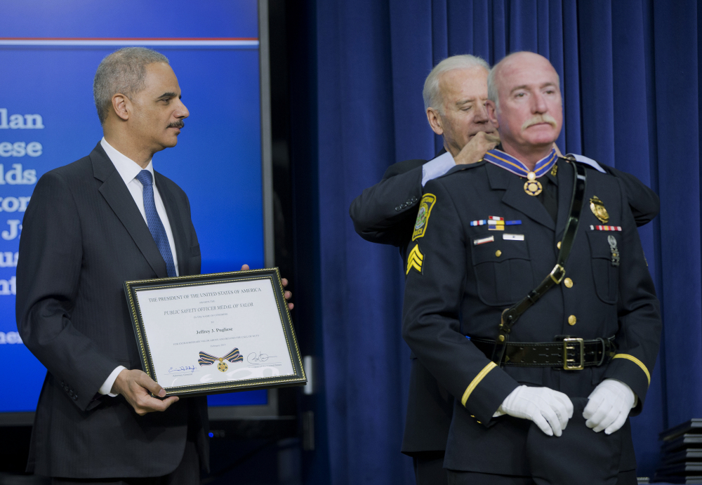 Joe Biden, Eric Holder, Jeffrey Pugliese