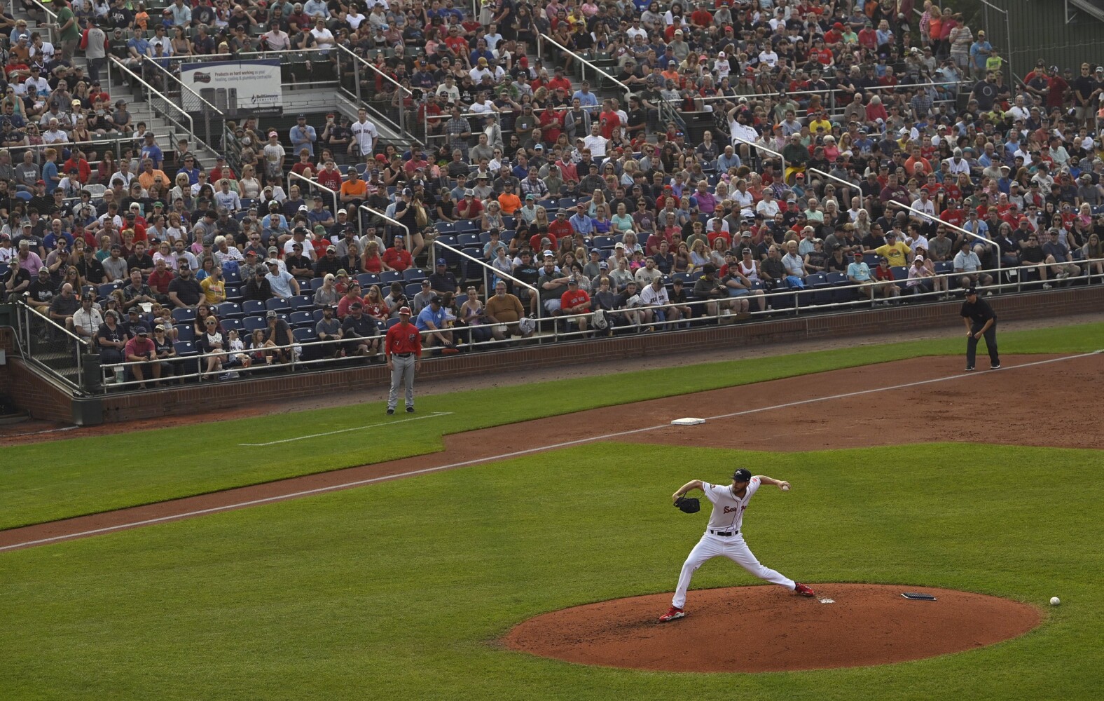 It's a solid outing for Chris Sale at Hadlock, and a 14th straight win for  the Sea Dogs