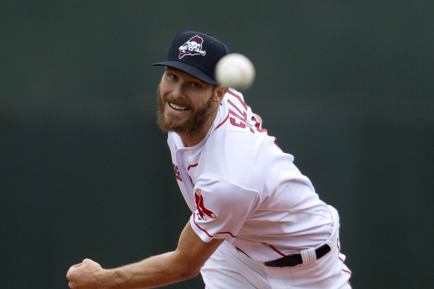 It's a solid outing for Chris Sale at Hadlock, and a 14th straight win for  the Sea Dogs