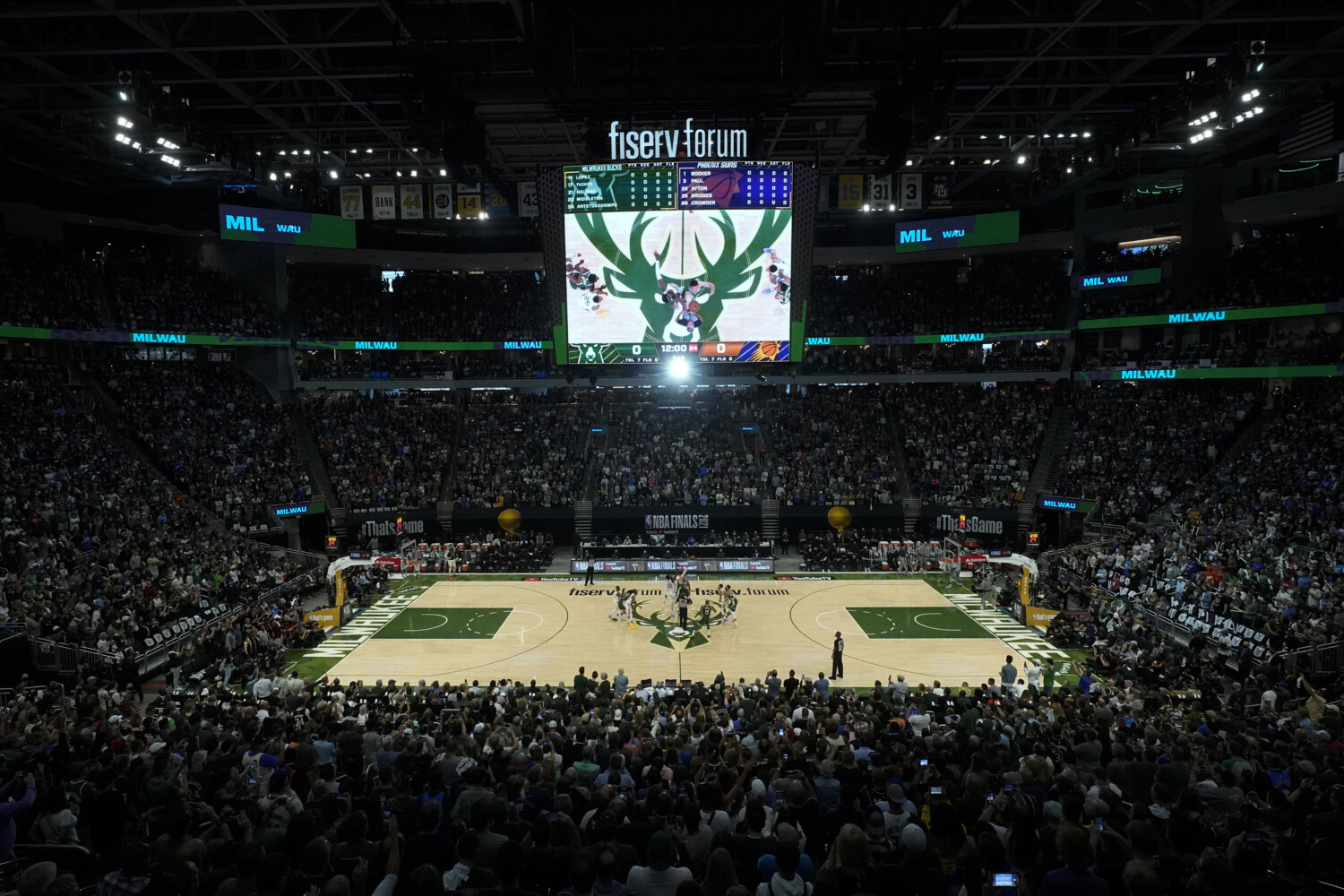 Bucks try to focus with shot at history in NBA finals