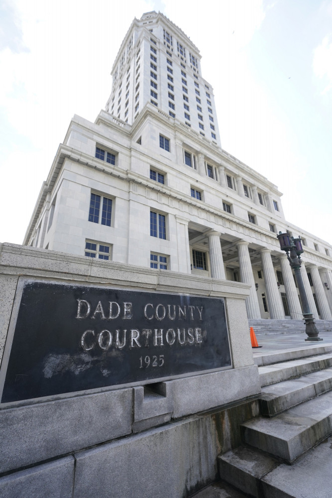 The Miami-Dade County Courthouse in Miami will begin undergoing repairs immediately after a review found safety concerns within the building. A joint statement from multiple leaders late Friday says the review was prompted by the collapse of a condo building in Surfside.  

