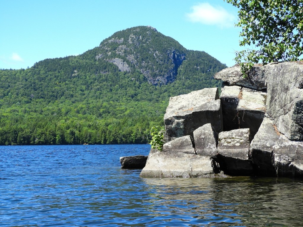 Canoeing in Maine A paddle on Onawa Lake offers astounding views