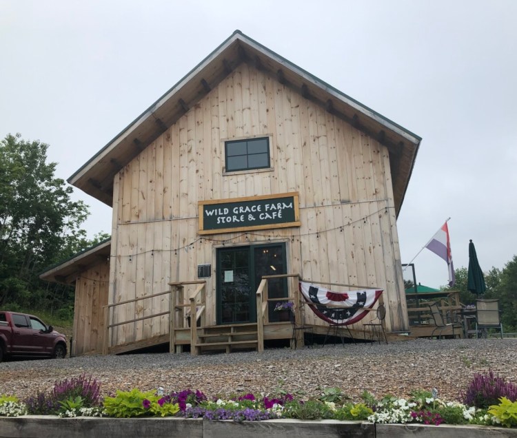 Wild Grace Farm is a store and cafe right off Route 3 in Liberty.