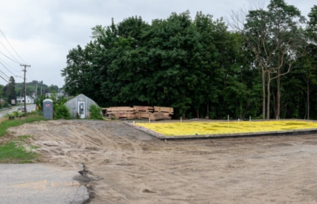 Right now, it’s dirt. This fall, it’s a new Roak the Florist/Urban