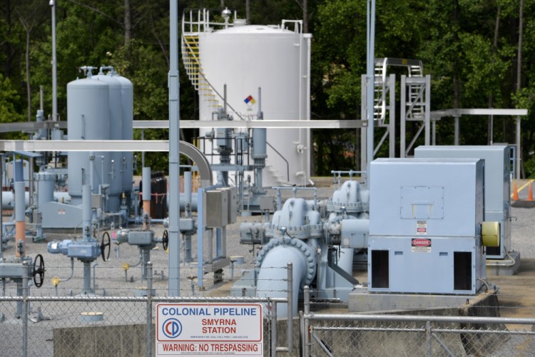 A Colonial Pipeline station in Smyrna, Ga. The May 7 attack on Colonial Pipeline led to the shutdown of a system delivering about 45 precent of the gasoline consumed along the East Coast and sparked long lines and gas shortages in several states.