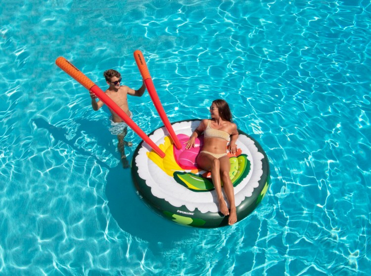 Consumers are looking for evermore niche-y float shapes, all the better to distinguish themselves poolside — or more importantly, on social media. MUST CREDIT: Swimline Corp.