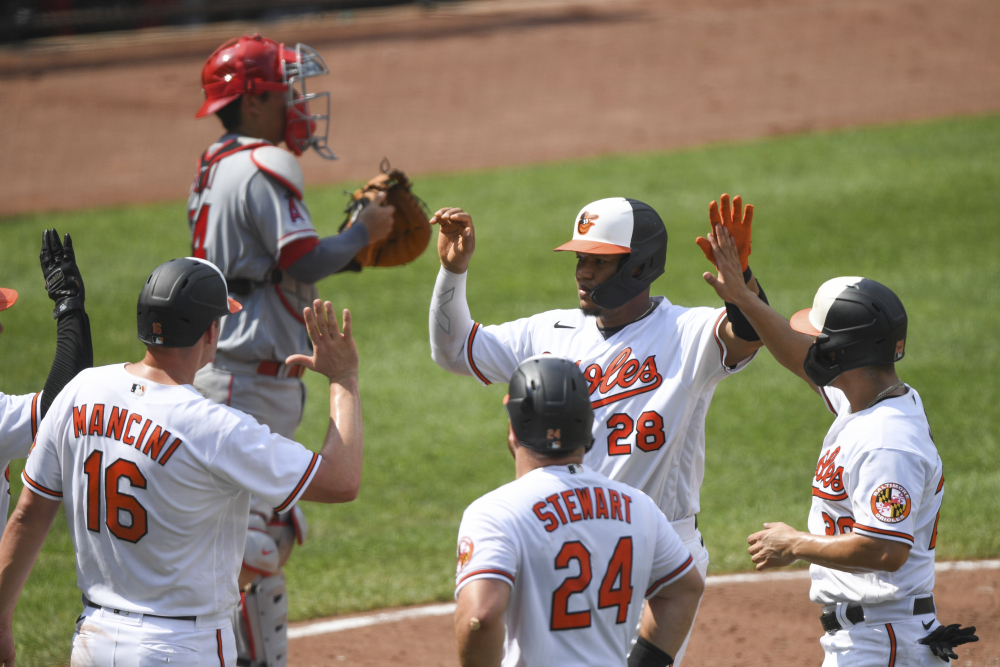 Angels Orioles Baseball