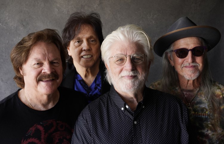Members of the Doobie Brothers, from left, Tom Johnston, John McFee, Michael McDonald and Pat Simmons in Los Angeles on Aug. 17.


