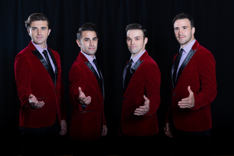 Maine State Music Theatre presents "Jersey Boys" at Westbrook Performing Arts Center beginning Wednesday.