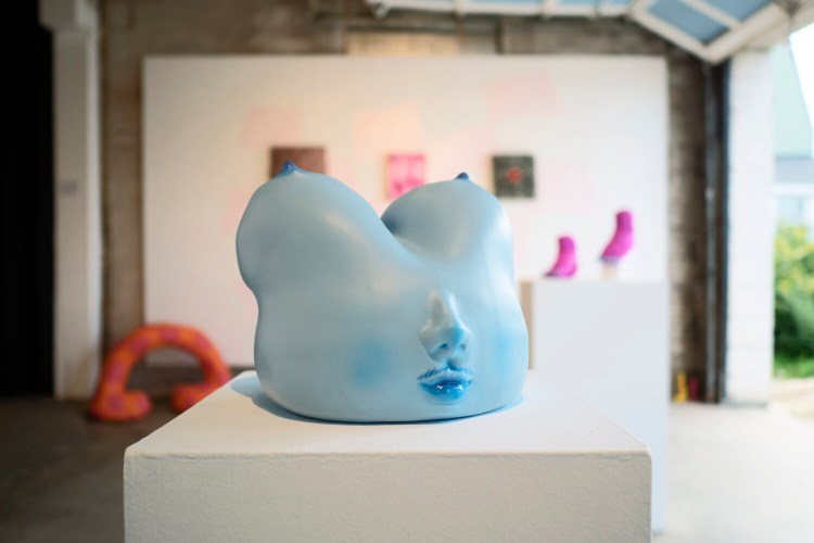 Hannah Boone's "Bust" at New Systems Exhibitions' show "Gendered Fluid."