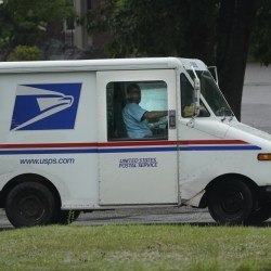 Postal Service Old Trucks