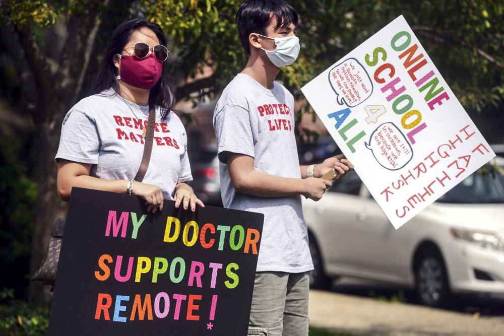 Virus Outbreak Remote Learning