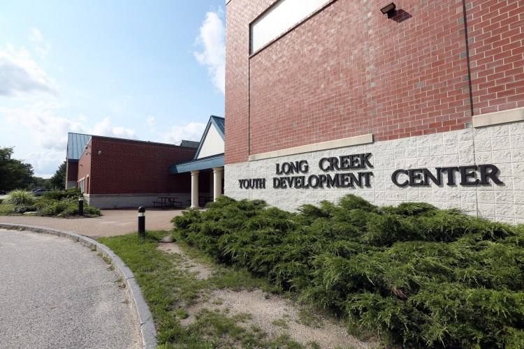 The Long Creek Youth Development Center in South Portland. 