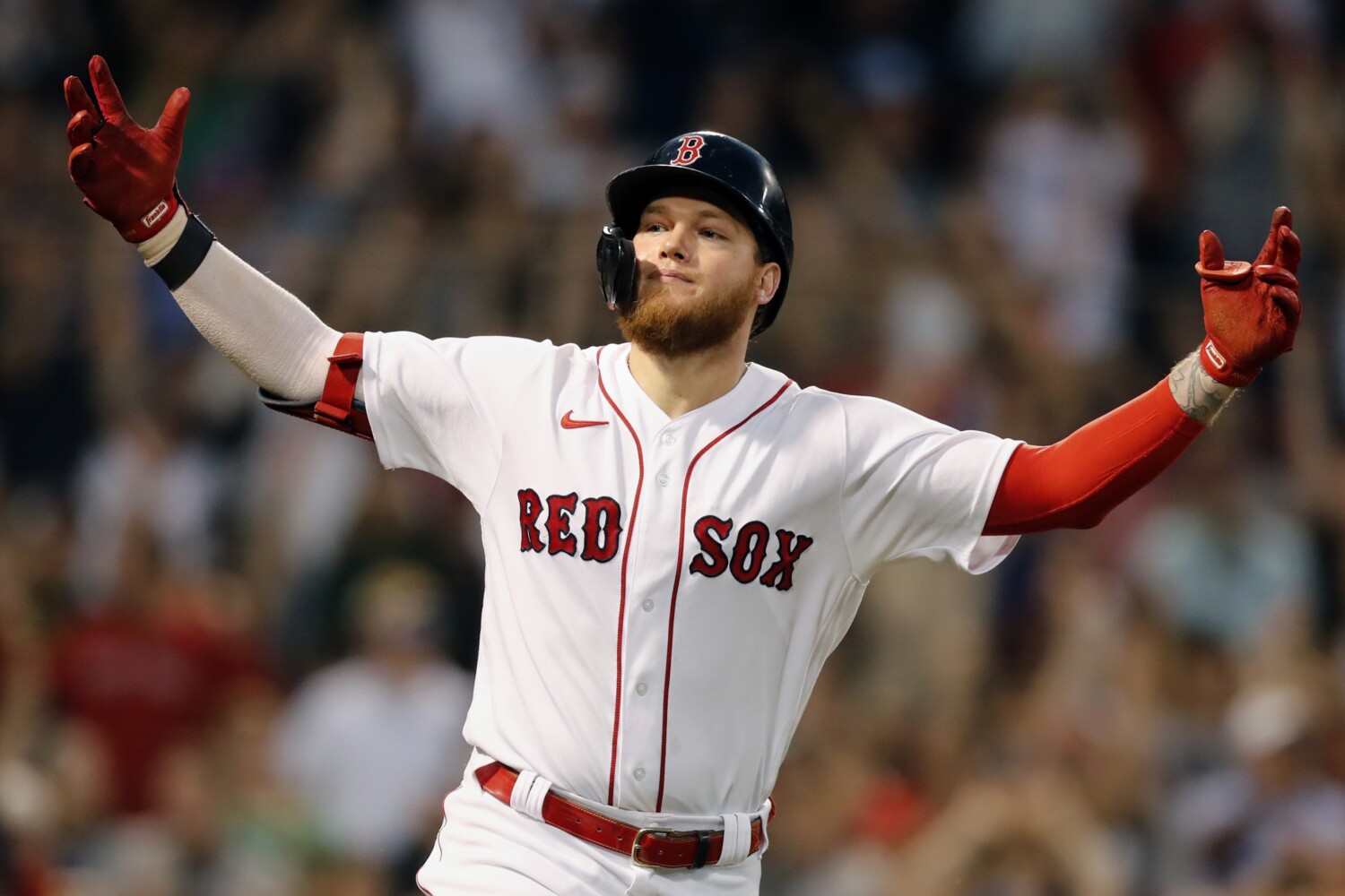 Boston Red Sox injury updates: Trevor Story swings bat and is doing 'a lot  better;' J.D. Martinez might return Monday 