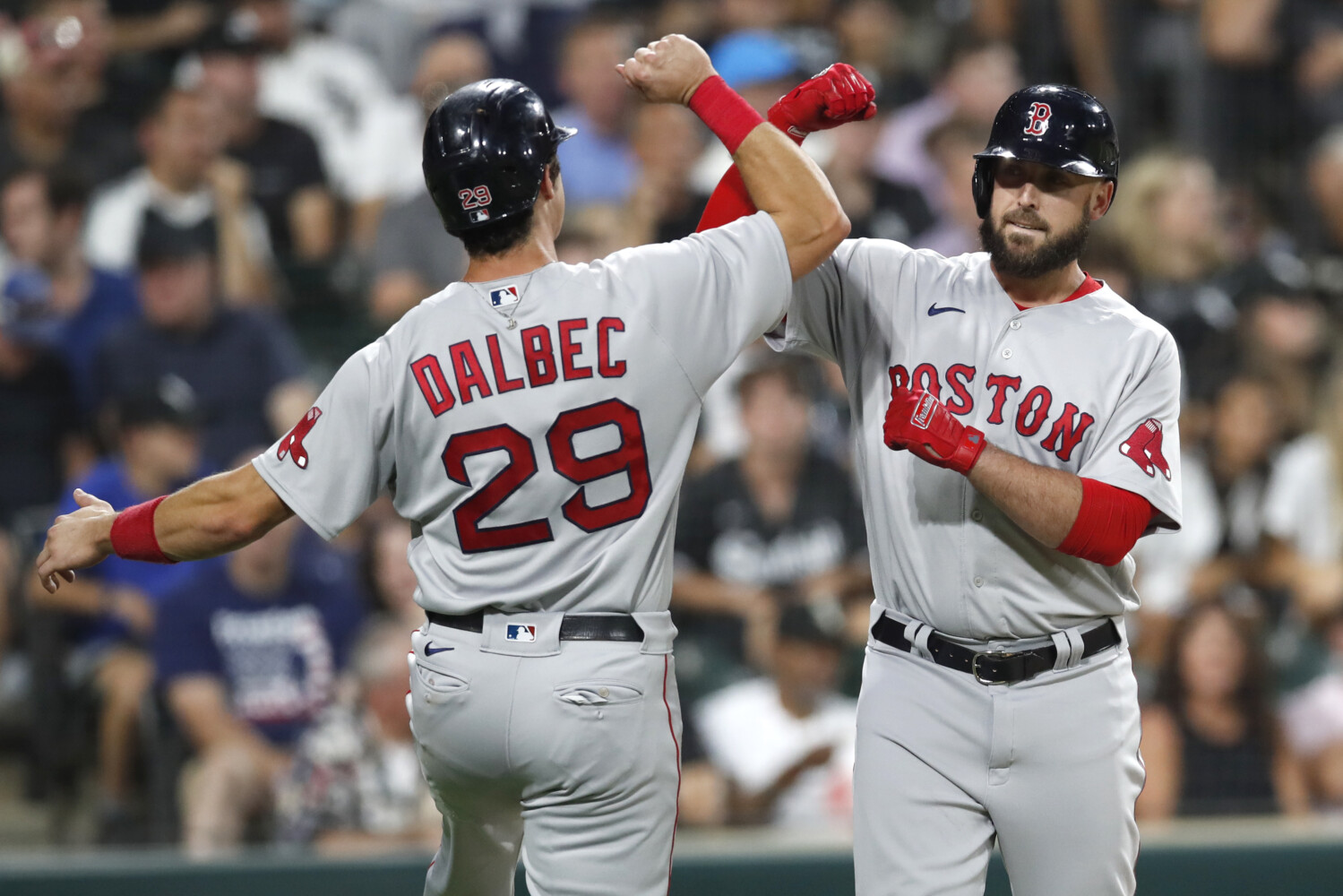 Alex Verdugo, Red Sox beat Marlins in rain-shortened game