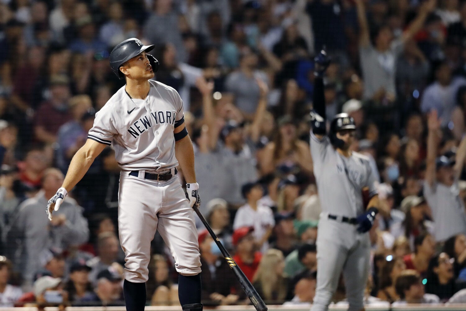 Yankees top Red Sox after controversial 8th inning, take over wild-card  lead