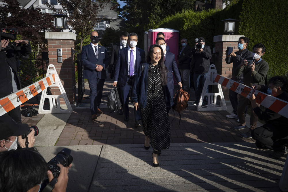 APTOPIX Canada China US Huawei