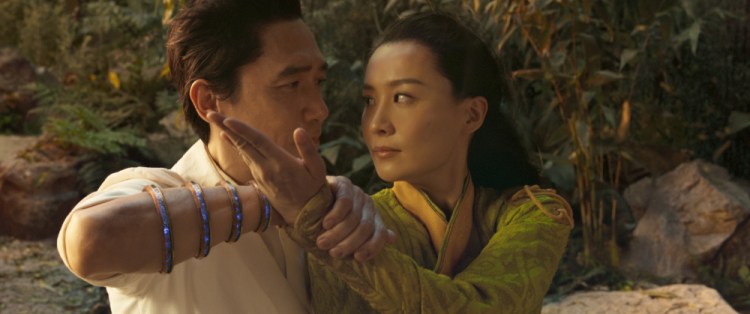Tony Leung and Fala Chen star in "Shang-Chi and the Legend of the Ten Rings." 