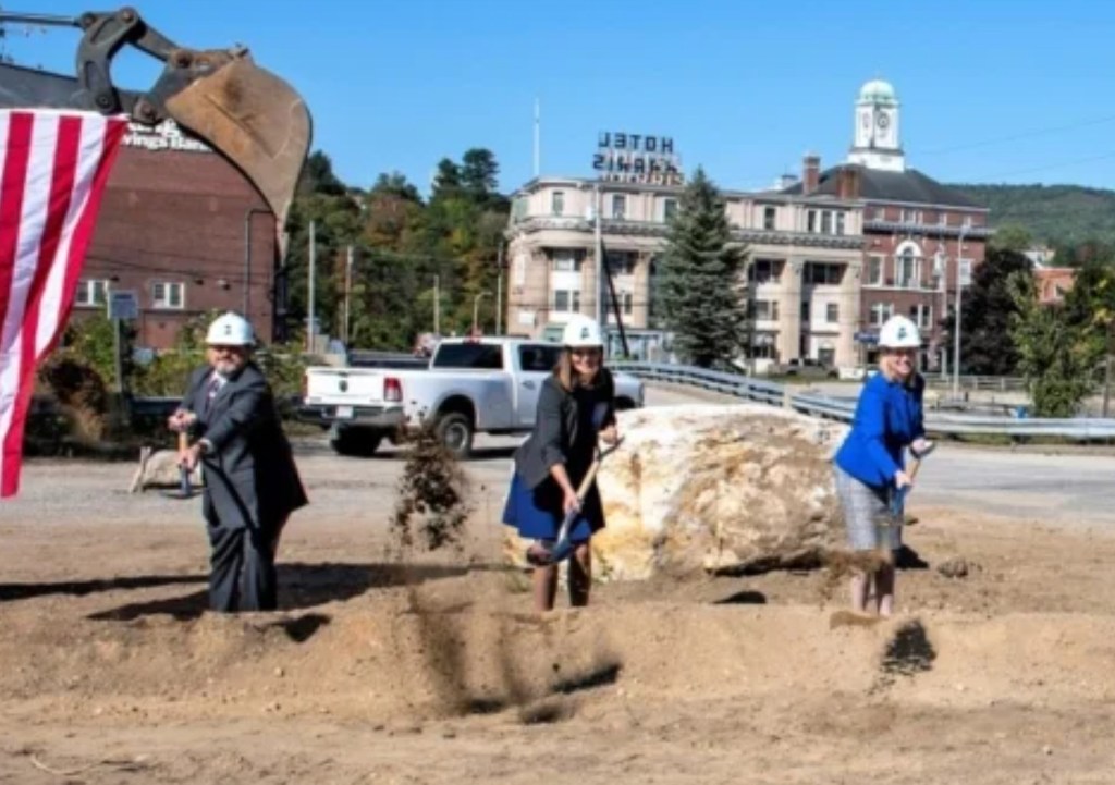 Groundbreaking ceremony held for new VA clinic in Rumford