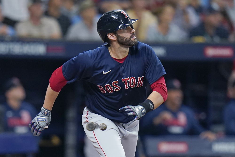 J.D. Martinez discussed his time with the Red Sox, thoughts on his
