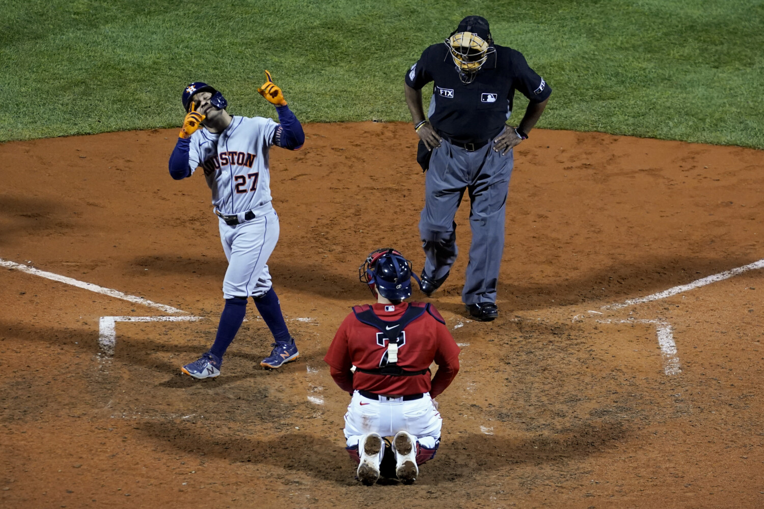 Boston hits 2 grand slams to even ALCS with Astros