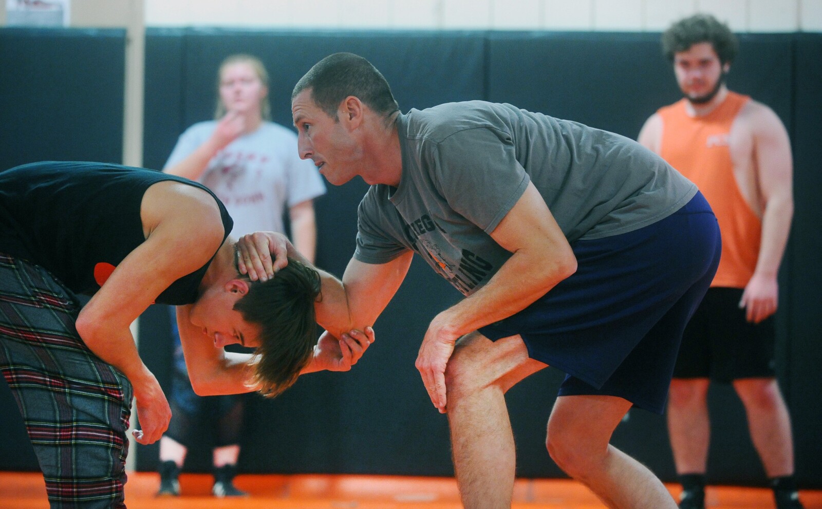 Colorado Springs wrestler refuses to wrestle girl, knocks self out