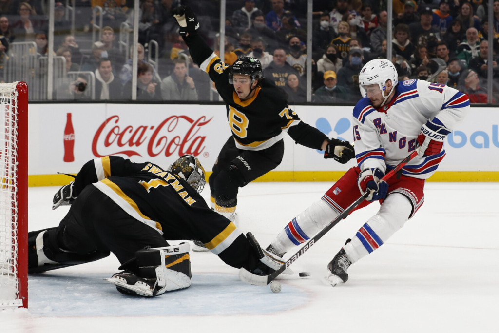 NHL Scores: Taylor Hall scores first for Bruins, Igor Shesterkin a