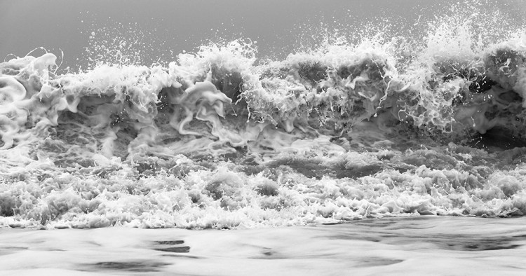 Clifford Ross, Plate 4. "Hurricane LXXXIV," 2009, Archival pigment print, 73 x 129 inches framed