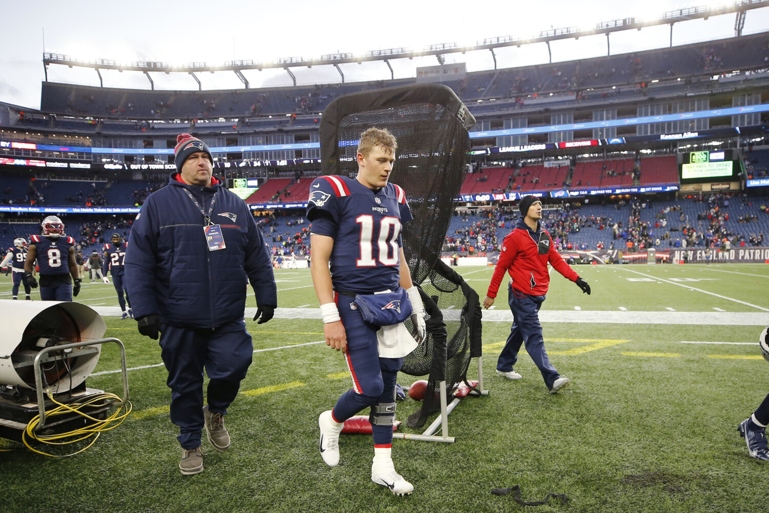 Cleaning out the notebook from the Patriots' loss to the Bills