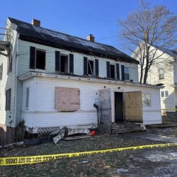 Condemned House Fire