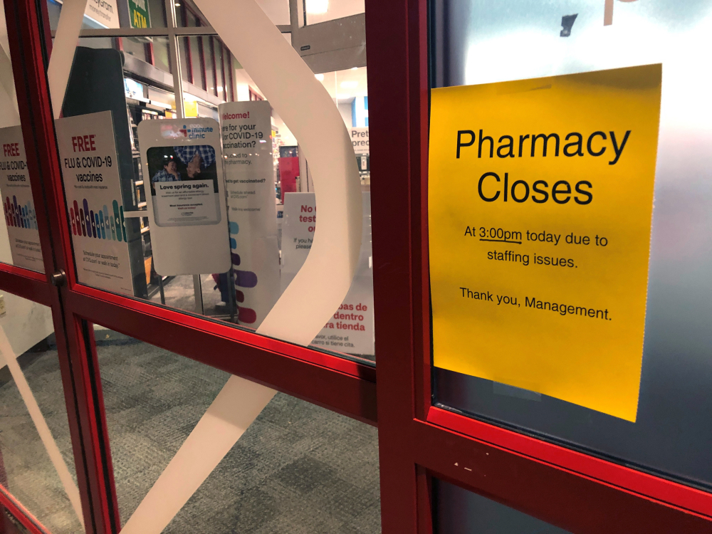 Virus Outbreak-Drugstore Staffing