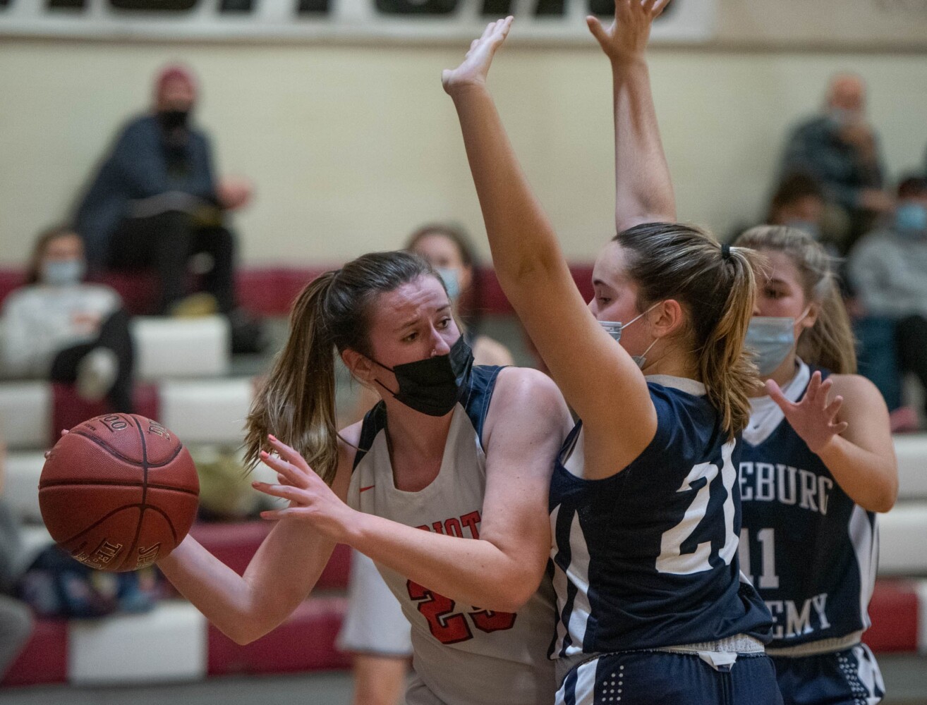 Girls basketball: Gray-New Gloucester uses big first half to take