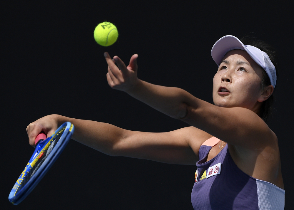 Beijing Olympics Peng Shuai
