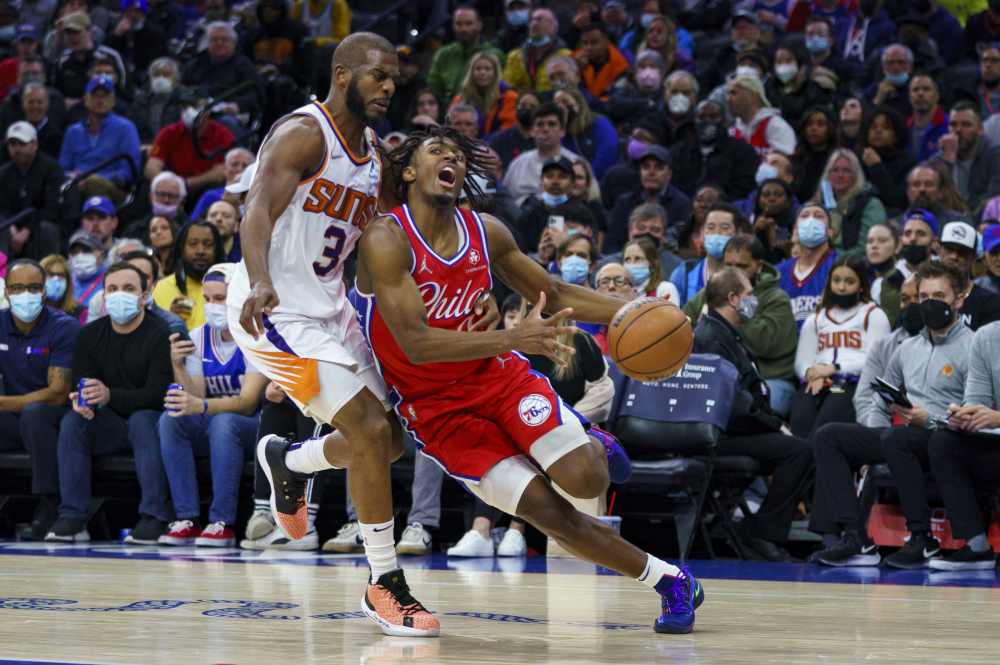 Suns 76ers Basketball