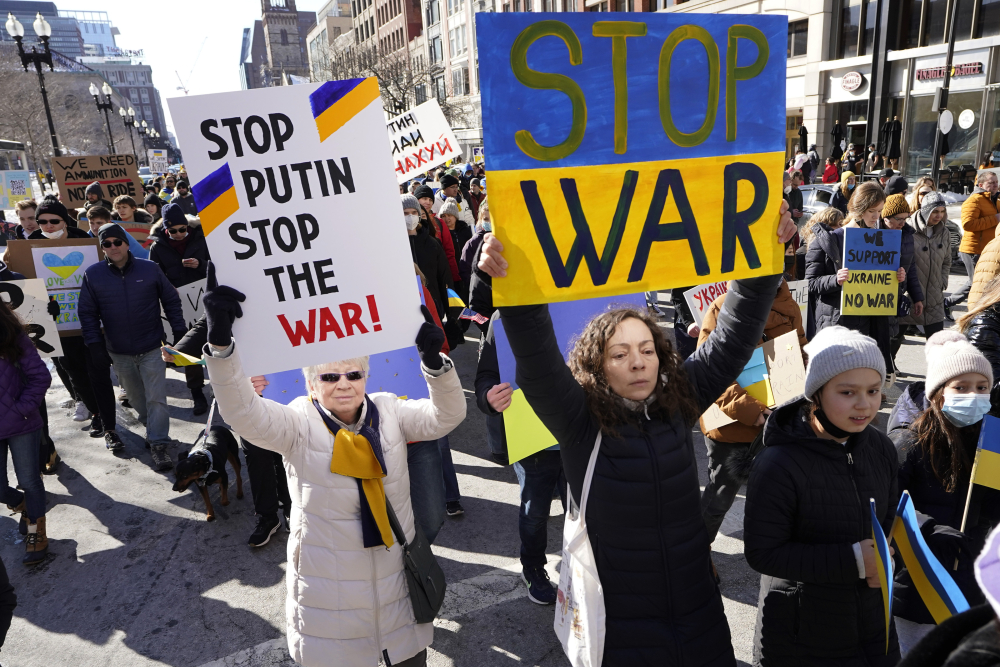 Ukraine Invasion Protest