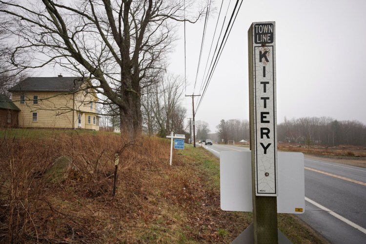 The border between Kittery and York on land along Route 1 has been in dispute for a few years since a developer bought property that straddles the border in both towns. York has filed a complaint in court, claiming the border is actually hundreds of feet south of the current border line. Kittery has asked a judge to dismiss the complaint. 