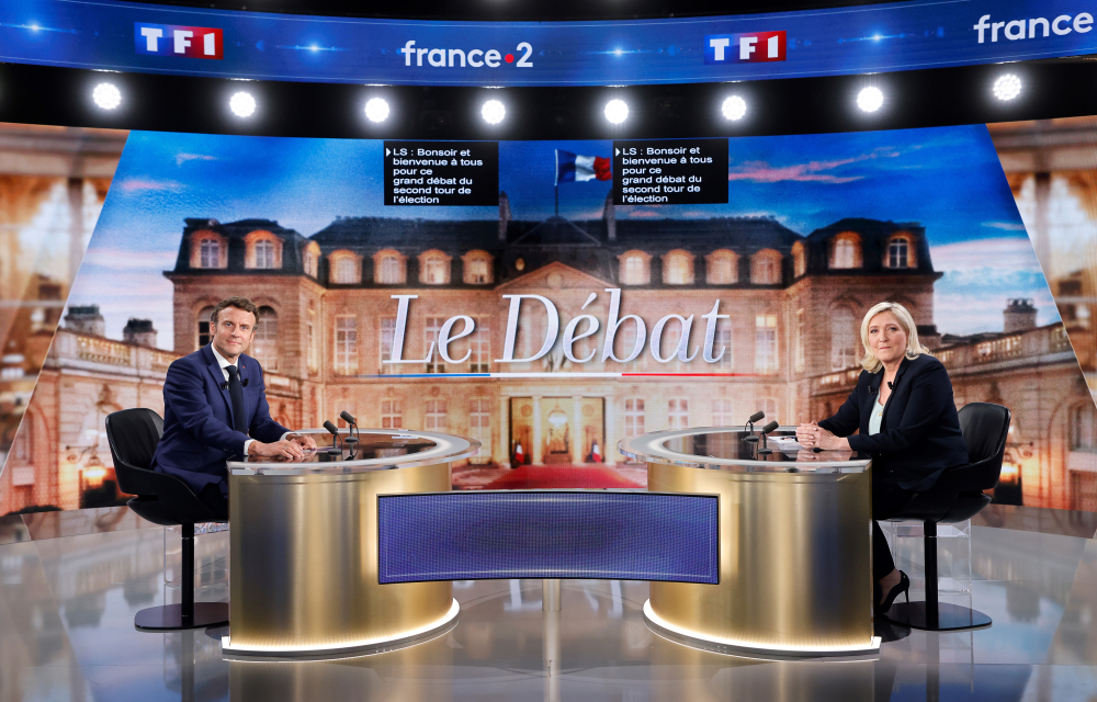 APTOPIX France Presidential Election Debate