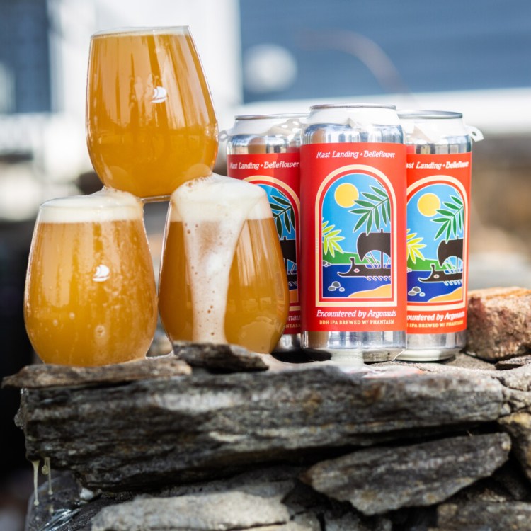 Encountered by Argonauts, a collaboration between Mast Landing and Belleflower breweries.