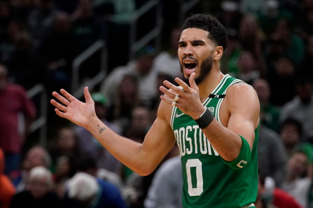 Stein: Celtics 8th most merch sales; Jayson Tatum 5th in jersey sales