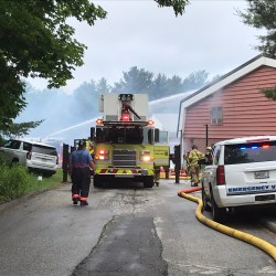 Fire Destroys Historic Covered Bridge in Aroostook County