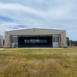 Auburn-Lewiston airport hangar