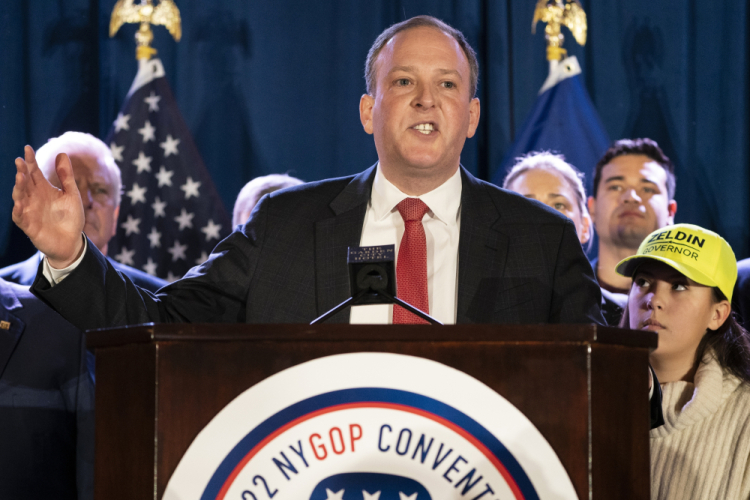 Election 2020-New York-Zeldin Attacked