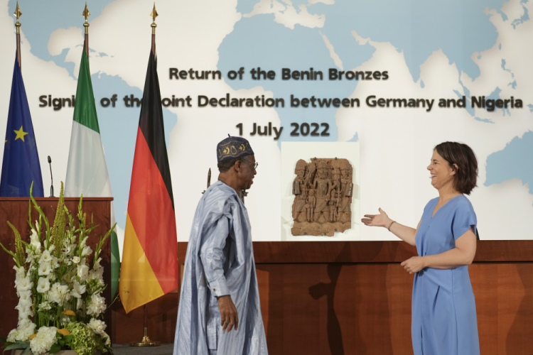 Germany Nigeria Sculptures